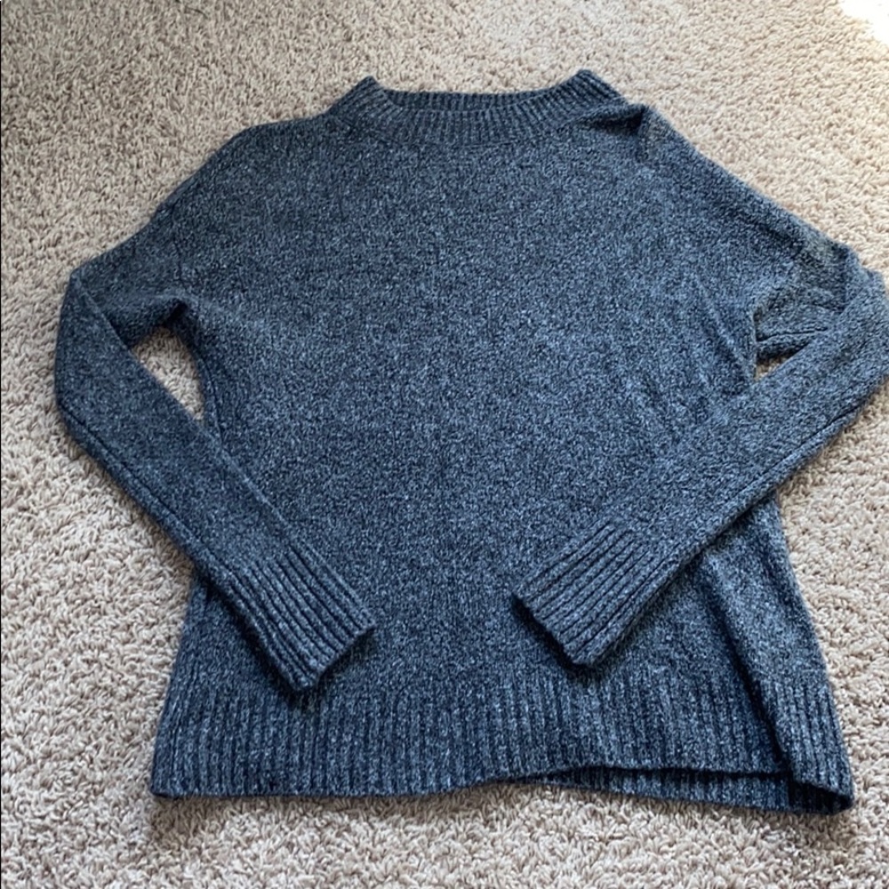 NWOT Brandy dark Gray sweater